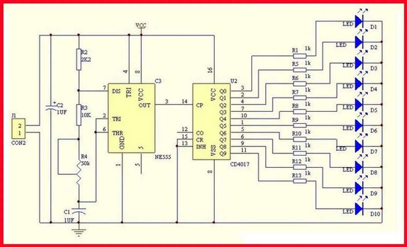 Smart Elektronica Kits NE555 + CD4017 Licht Water Stroomt Licht Led Module Diy Kit Leren Elektronische Principes, kinderen Lab