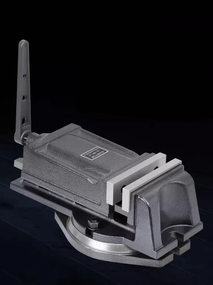 Imagem -03 - Fresadora de Precisão Vise com Base Giratória Qh100 100 mm Vise
