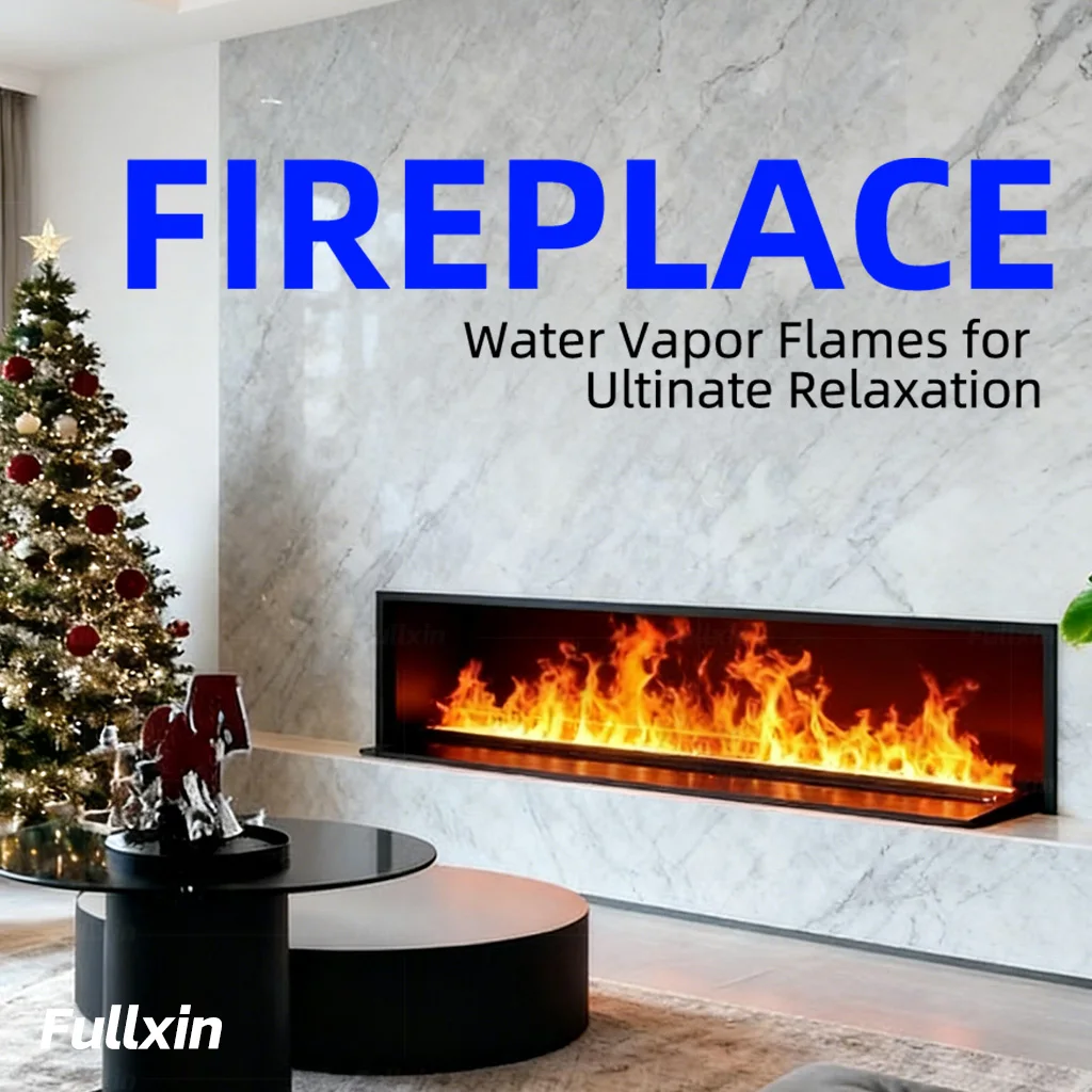 

Камин с 3D распыленными водяными парами, без вентиляции, не требует дымохода, простая установка, реалистичное пламя, энергосбережение, освещение для собания