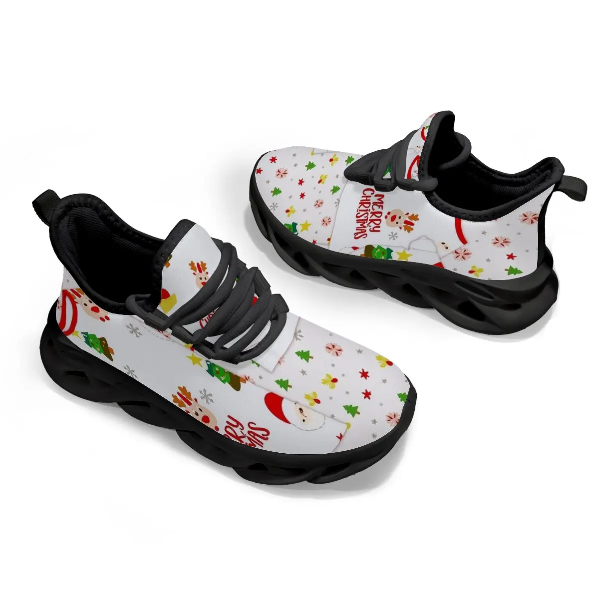 

New Summer Flat-heeled Casual Sports Shoes with Cartoon Patterns and Breathable Mesh Surface for Halloween Main Body Lacing