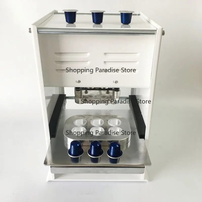 

Aluminum Foil Sealing Machine, Commercial Electric Aluminum Foil Sealing Machine for Food, Coffee Sealing and Packaging