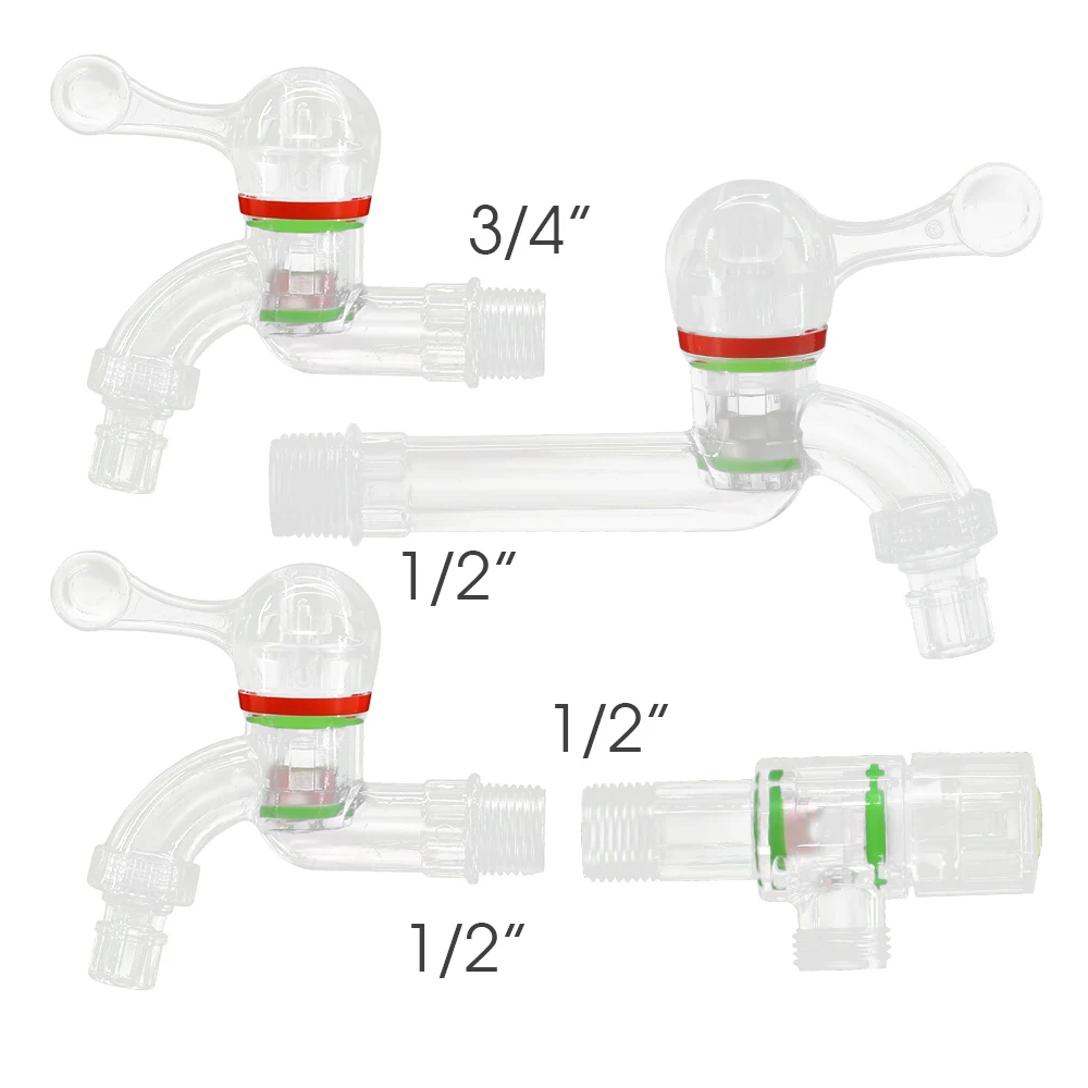 1 sposób 2 sposoby ogród balkon kran z wodą 1/2 cala gwint mosiężny kran naścienny wąż z tworzywa sztucznego szybkie złącze do pralki