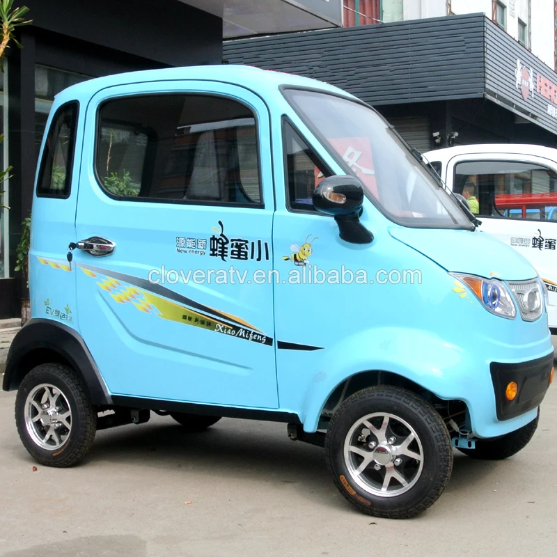 2019 New Model 3 Seat Fashion Electric Car Vehicle 1000W 60V For Sale