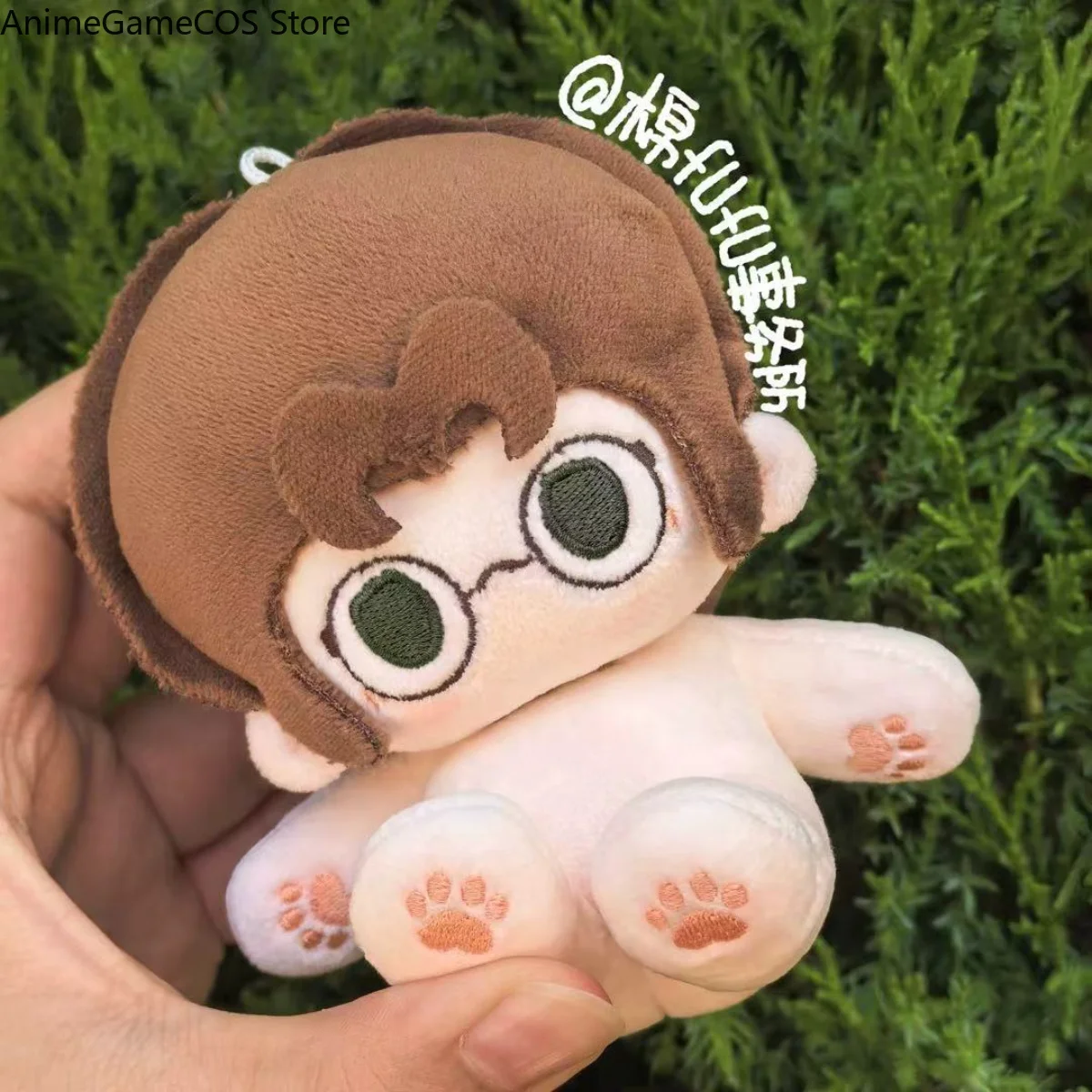 Muñeco de peluche Kawaii de 10 cm de Anime Identity V, Freddy Riley Abogado, juguete de vestir, llavero, colgante, regalo de cumpleaños, Navidad, Cosplay