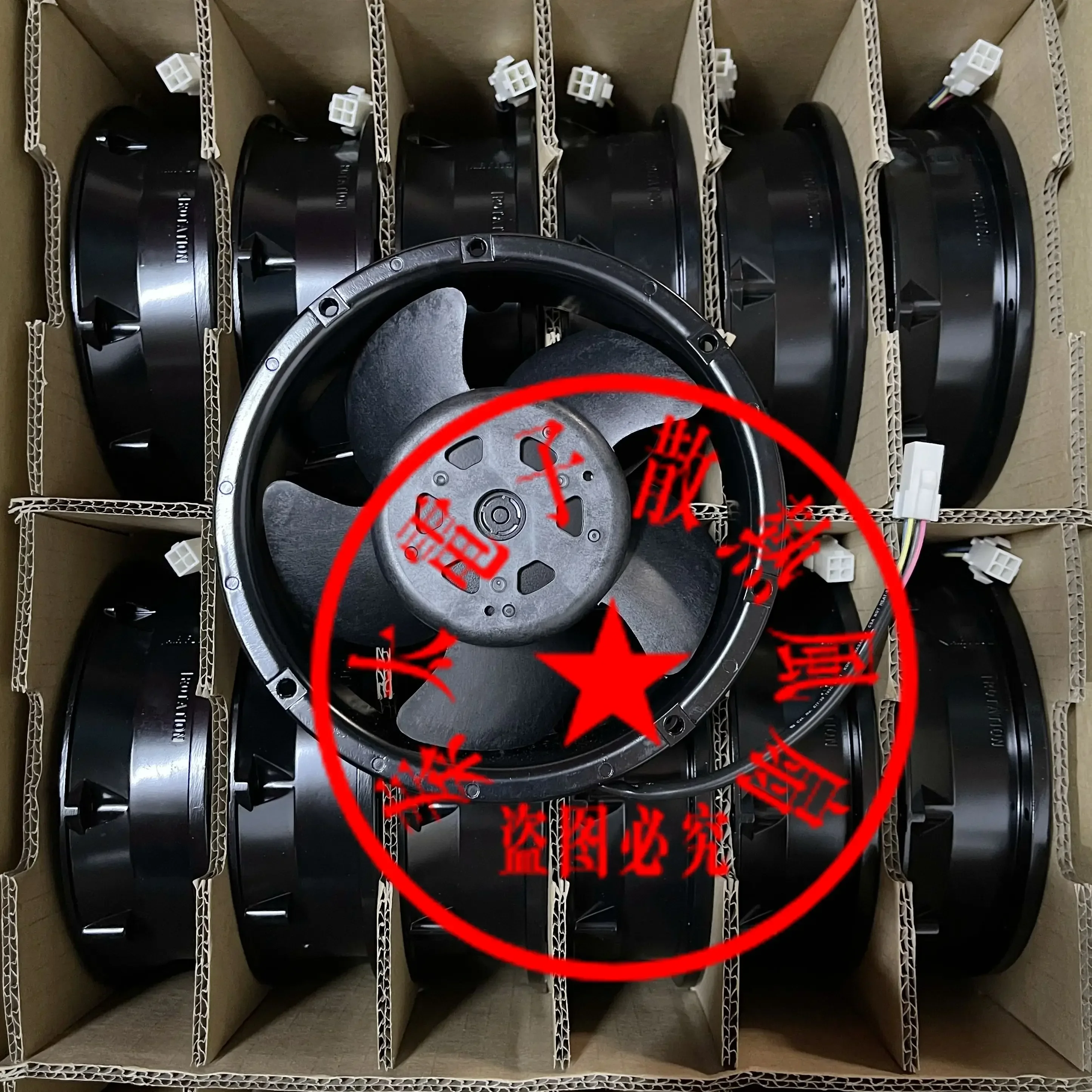 SERVO D1751U24B8CP377 DC 24V 3.4A 172x172x51mm 4-Wire Server Cooling Fan