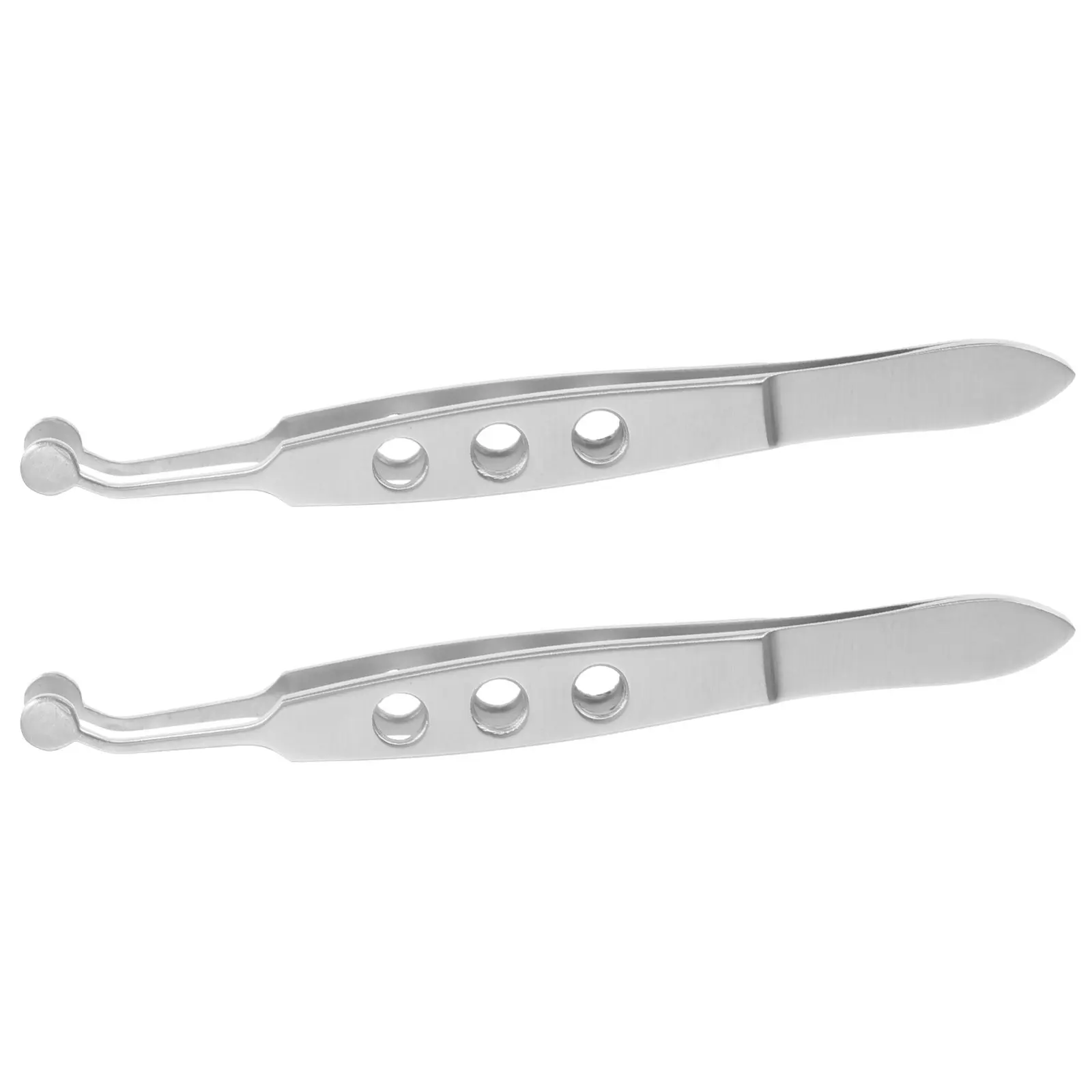 2Pcs Meibomian Gland Expressor Precision Eyelid Massage Tweezers Stainless Steel Eye Care Tool Relieve Dry Eyes Fatigue