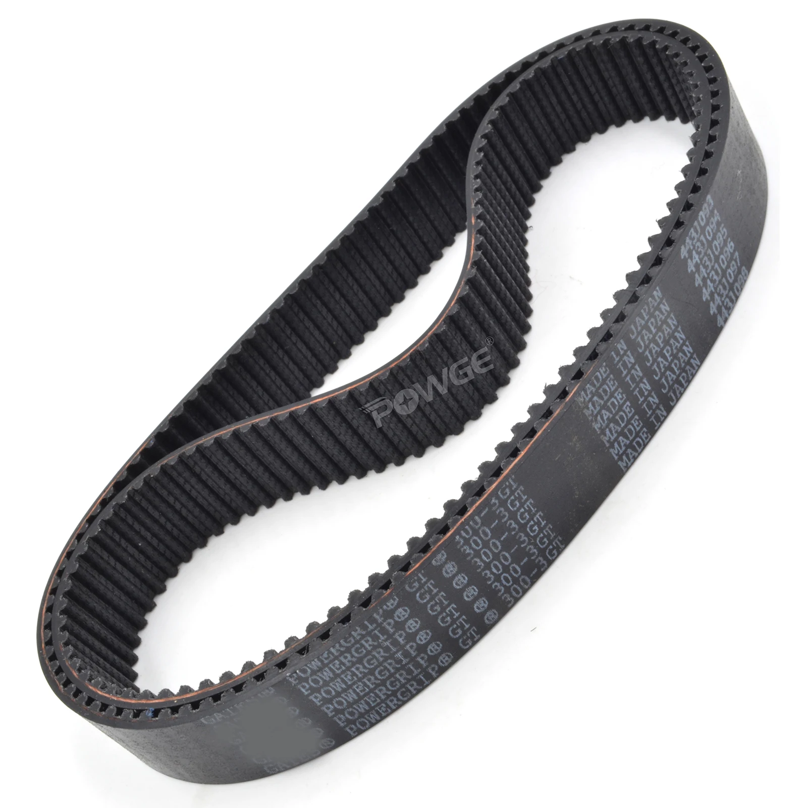 POWGE 3GT Timing belt Lp=234-369mm 237 240 243 246 249 252 255 258 264 267 270 273 276 282 285 288 291 294 297 300 303 309 312