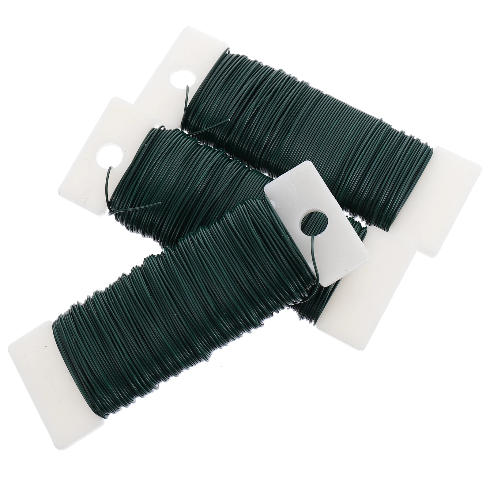 

3 Pcs Floral Wire Stem Wrapping Plant Fixing DIY Crafts Iron Wire Vines Flowers Supports Long Durable Practical