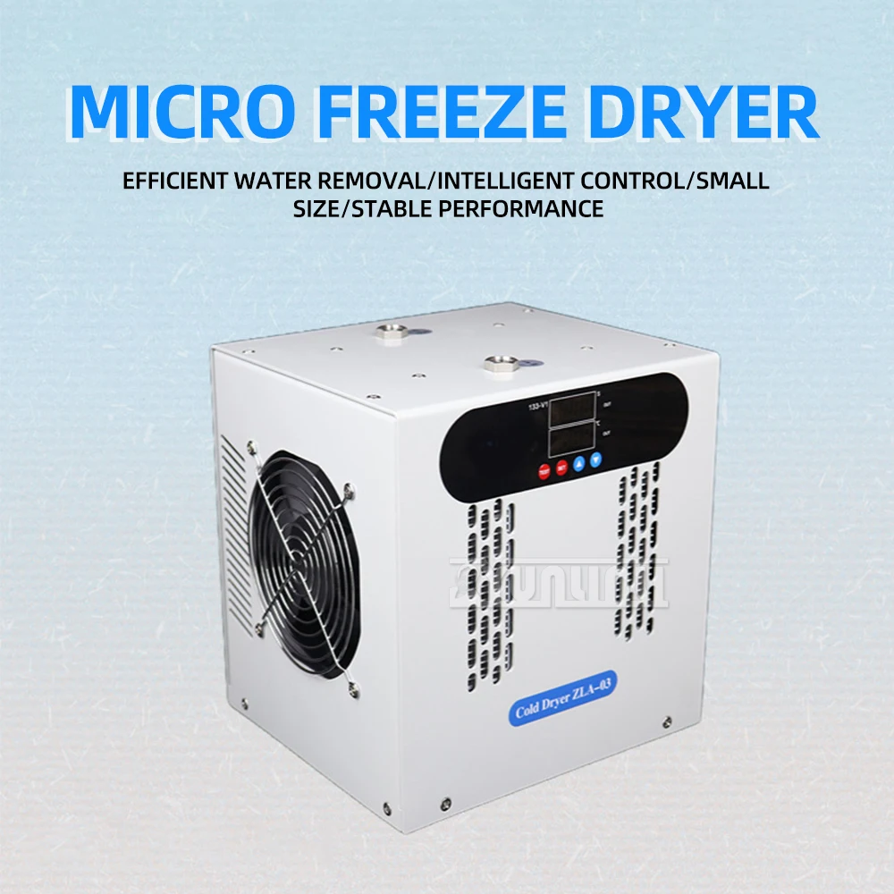 200L/Min Cold Dryer Compressed Air Dryer for Dehumidification  Air Compressor Refrigerated Air Dryer, Oxygen Chamber Cooling