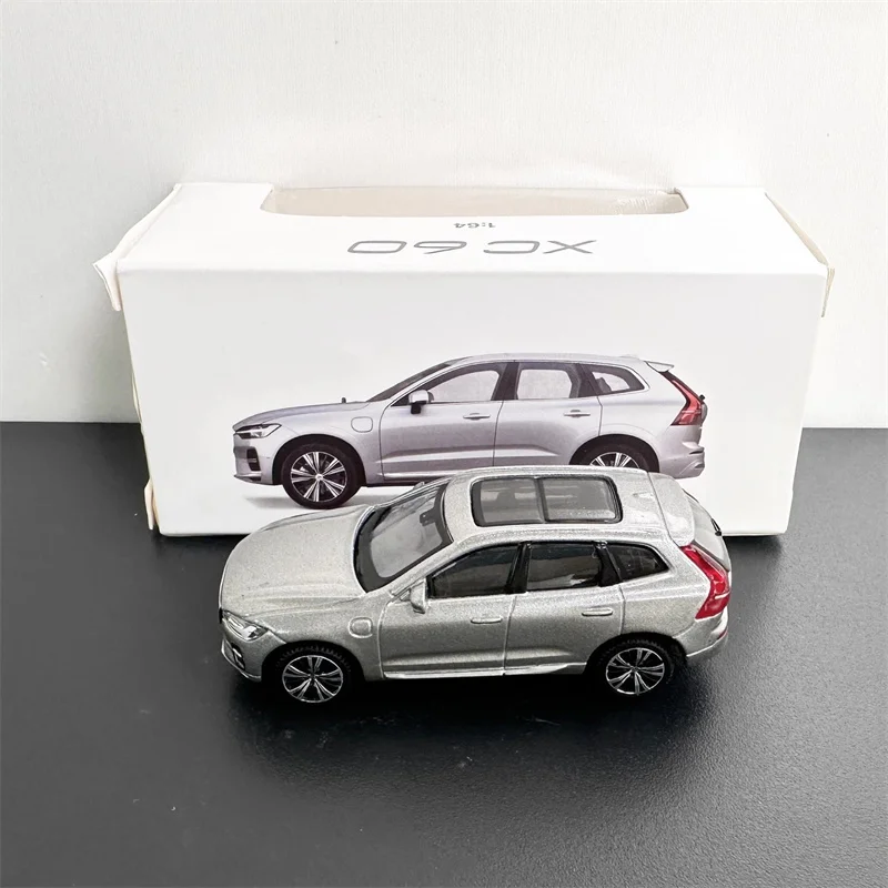 1:64 XC60 SUV Vehicle Silver Alloy Simulation Model Car