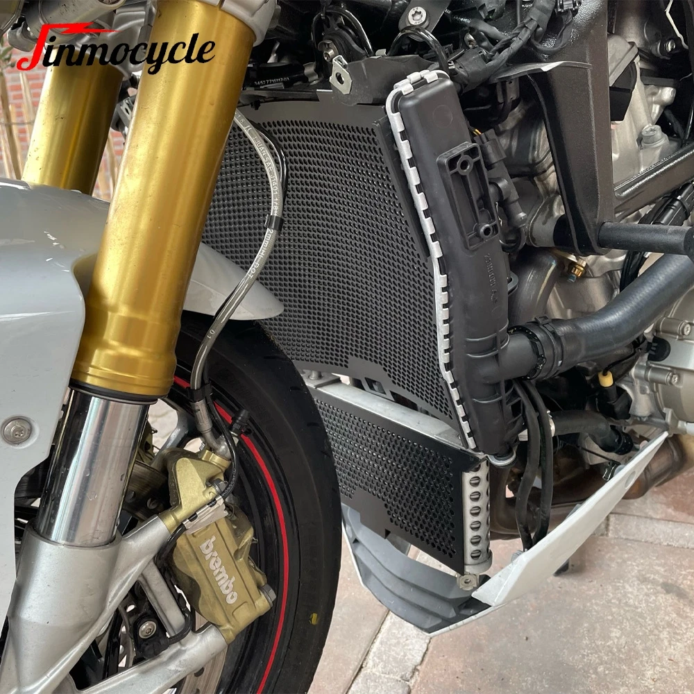 For BMW S1000RR HP4 S1000R S1000XR Sport SE 2010-2020 Motorcycle Aluminium Radiator Grille Guard And Oil Cooler Cover Protector