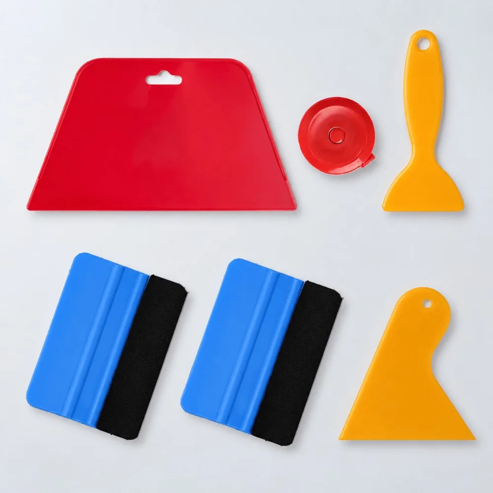 Wallpaper Kit for Peel and Stick Wall Panels Window Film Installation Smoothing Tool Kit for Adhesive Backsplash Tile for Home