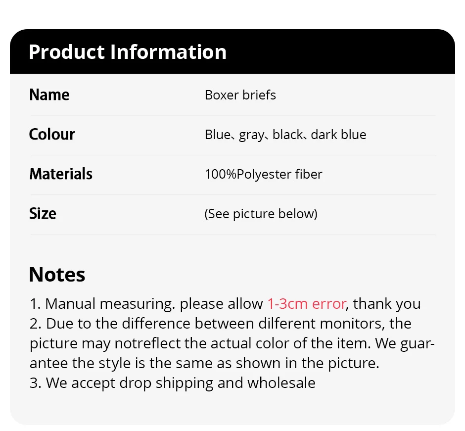 4/10-teilige Herren-Boxershorts für vier Jahreszeiten, Schwarz, modisch, lässig, Basic, vielseitig, Unterwäsche, Übergröße, Jugend-Sport-Basisshorts – Detail 2