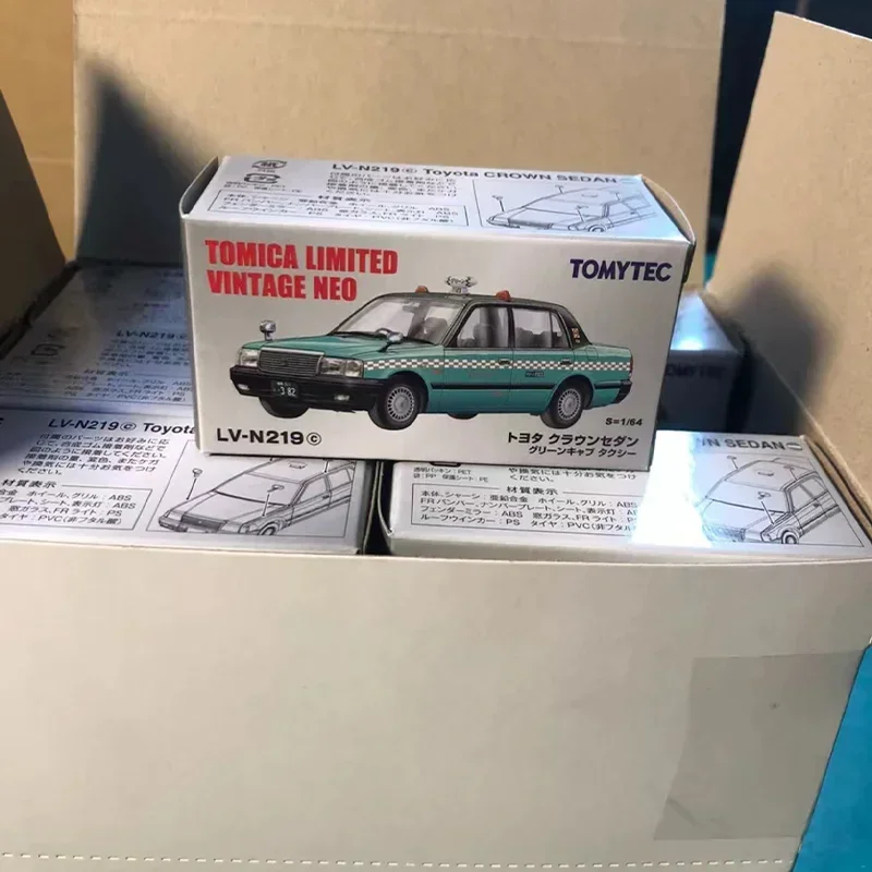 TAKARA TOMY TOMYTEC Tomica 1/64 TLV-N219b TLV-N219c TOYOTA CROWN COMFORT Taxi Alloy Toy Motor Diecast Metal Model Gifts