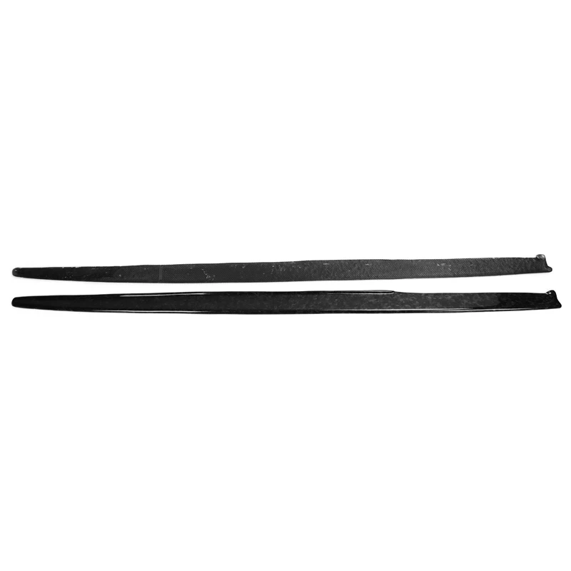 Satin Carbon Fiber Body Kit Side Skirts Extension for BMW F30 F35 Sedan MP Style Side Skirts 2013-2018 Car Styling