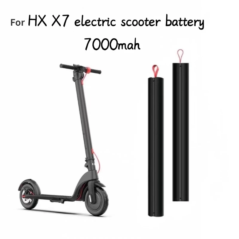 2023 aggiornamento 7000 mah36v per scooter elettrico HX-X7 batteria dedicata grande capacità e lunga durata della batteria