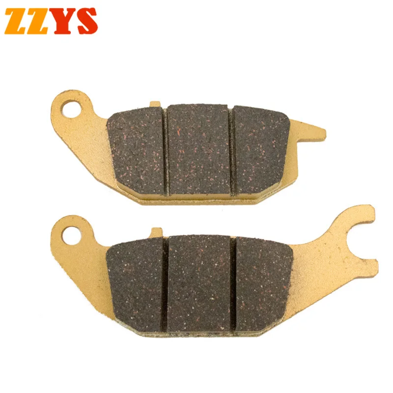 Motorcycle Rear Brake Pads For HERO Karizma ZMR 230 ZMR230 2011 2012 For YAMAHA MW125 Tricity Scooter MW 125 2014 2015 2016