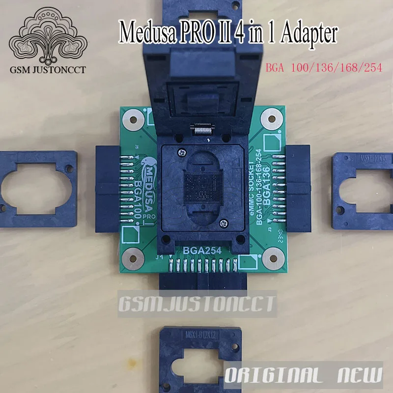 

Адаптер Medusa PRO II 4 в 1 (BGA 100/136/168/254)