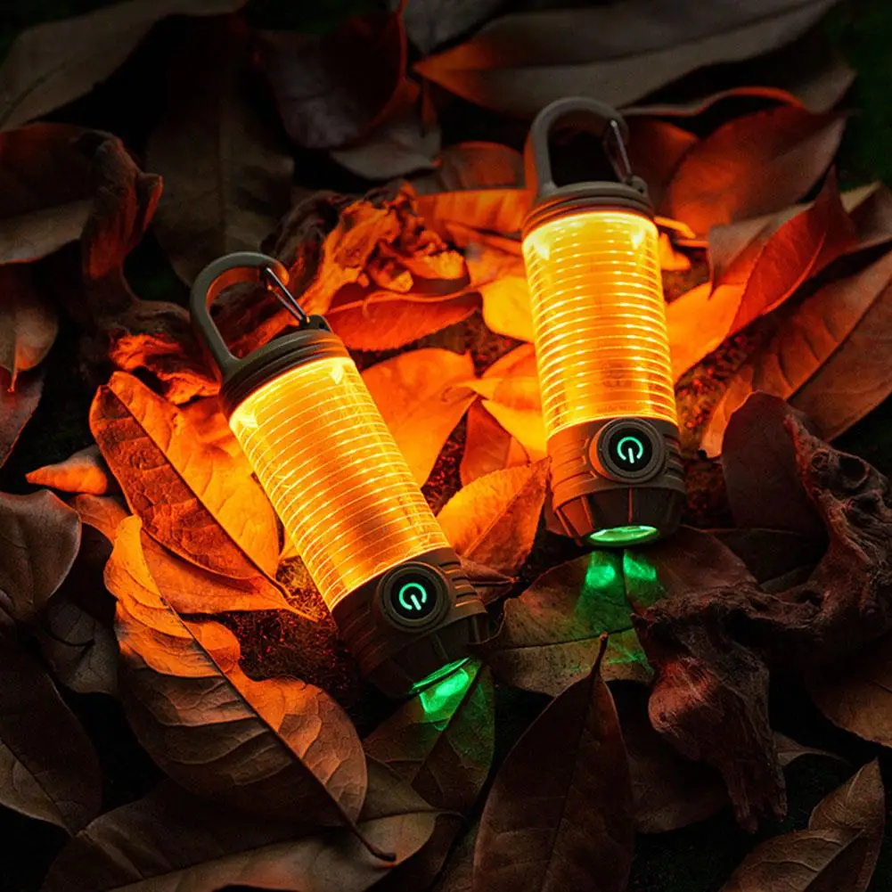 1000LM super nepopsaný outdoorové tramping rybaření stan lampa 1200mah dobíjecí dvojí lehký zdroj stan lehký outdoorové kemping lanterna