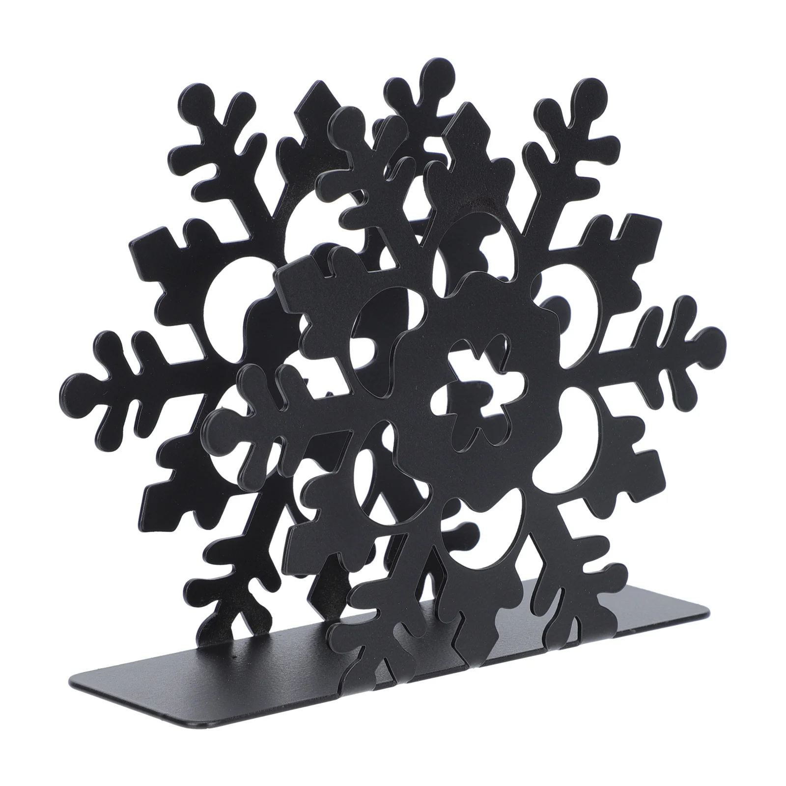 

1pc Creative Iron Rack Wide Napkin Holder For Kitchen Dining Table Decor Stylish Storage Rack Practical Tissue Holder Home