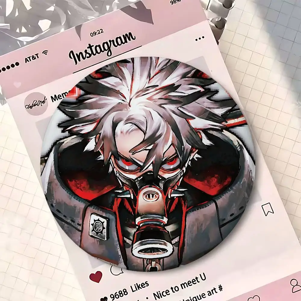 أنيمي GACHIAKUTA شارات زر PinsBrooch الإبداعية مضحك يقتبس شارة الملابس على ظهره مجوهرات هدية للأطفال الأصدقاء