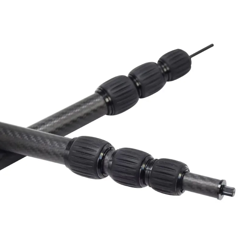 

【Best-selling】OEM Professional Grade Rubber Twist Telescopic Pole Multi-Section Adjustable Carbon Fiber Telescopic