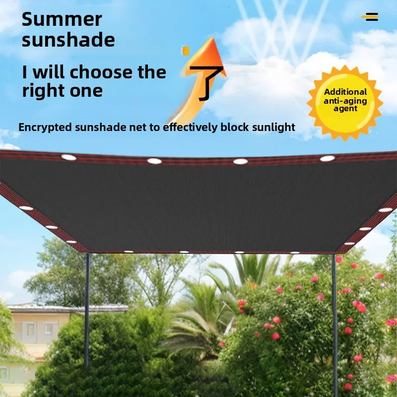 

Tear Resistant Sun Shade Net with Reinforced Grommet,Garden Shade Tarp Cover for Greenhouse,Plant Cover, Chicken Coop,Patio