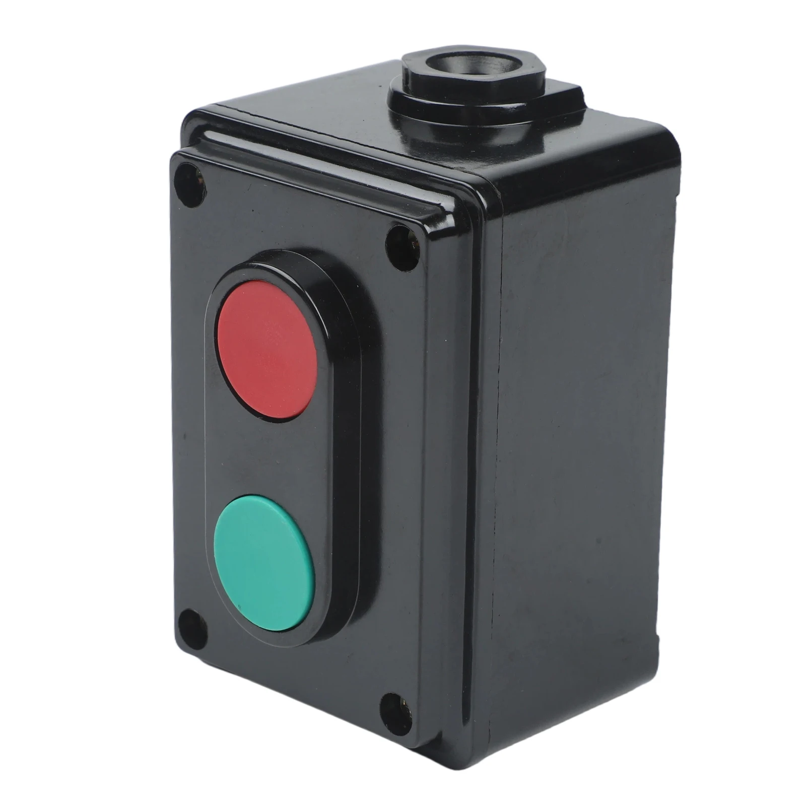 LA4-2H LA4-3H Triple Pushbutton Switch Box Black Bakelite IP65 Rated Control Panel For Industrial Machine Power System