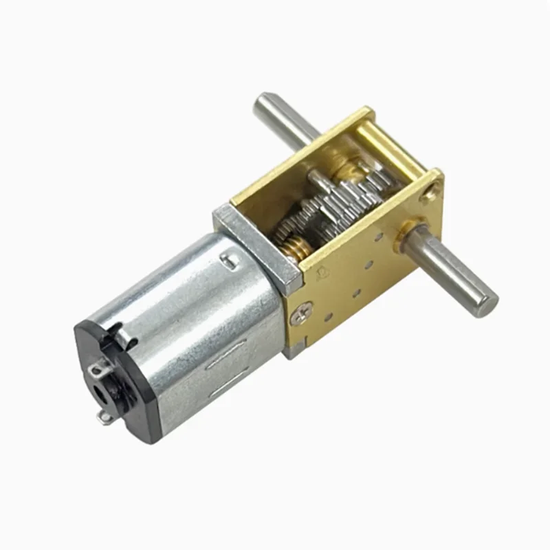 Worm gear 1218-N20 Lntelligent car with deceleration motor 3V/6V/12V Micro DC gear low-speed motor Biax 15RPM 30RPM 60RPM 53RPM