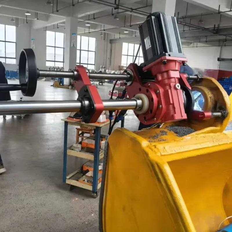 Automatic 2in1 Portable Line Boring and Welding Machine Bore Welding Machine 3.1KW for Onsite Excavator Repair Option 40-300mm