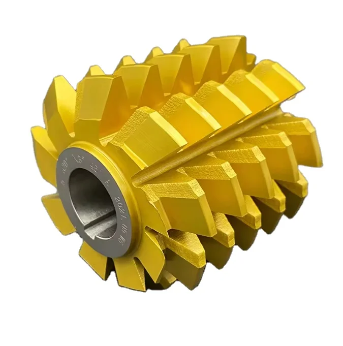 CNC Customized High-precision Wear-resistant Gear Hob with High-speed Steel and Hard Alloy for Workshop Hob Tool Splines
