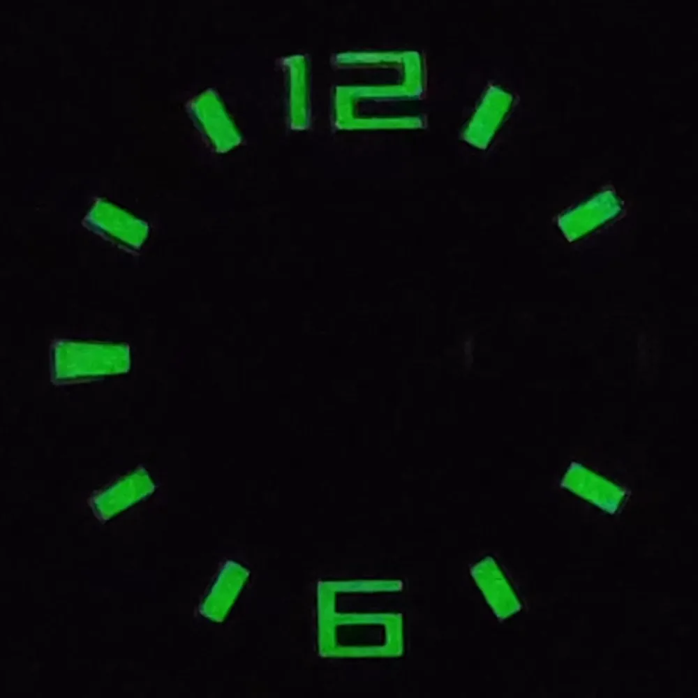 Mod 28.5mm Basketball Stripe Print Green Luminous Dual Calendar Watch Dial Suitable For Seiko Diving Watch NH36 Movement