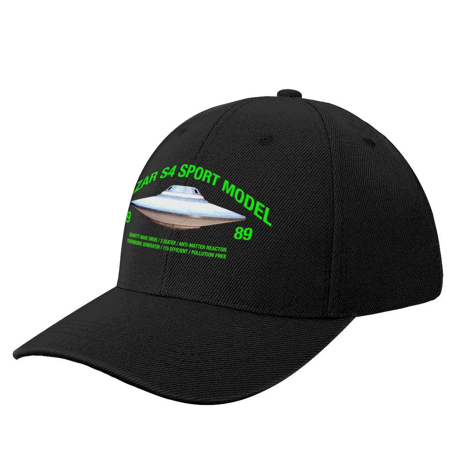 

Lazar S4 Sport Model Area 51 Flying Saucer Baseball Cap New Hat New In Hat Men's Caps Women's