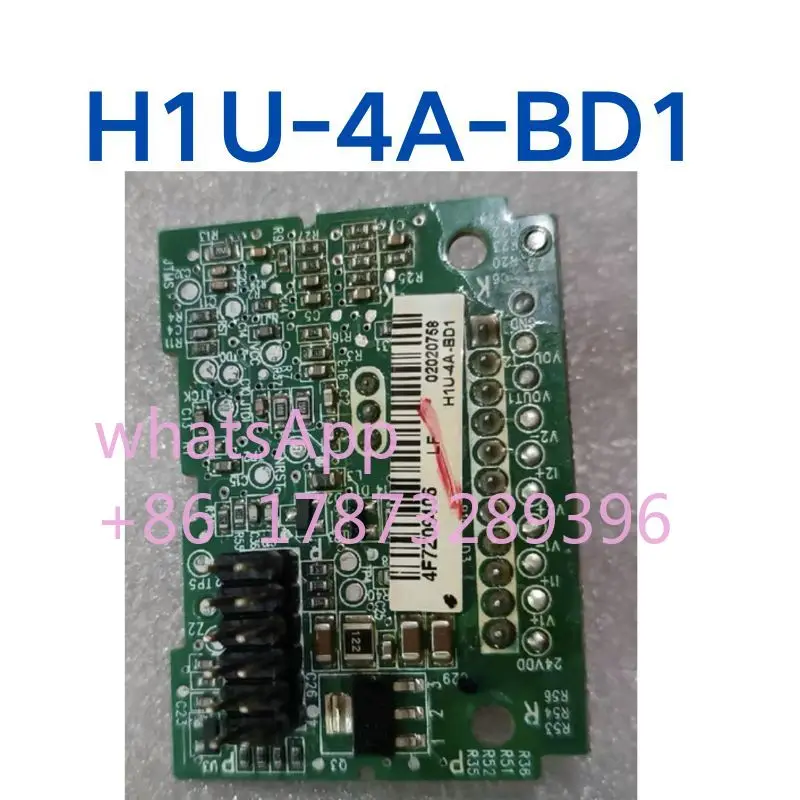 

Плата расширения ПЛК б/у H1U-4A-BD1 протестирована нормально, неповрежденная. Быстрая доставка.