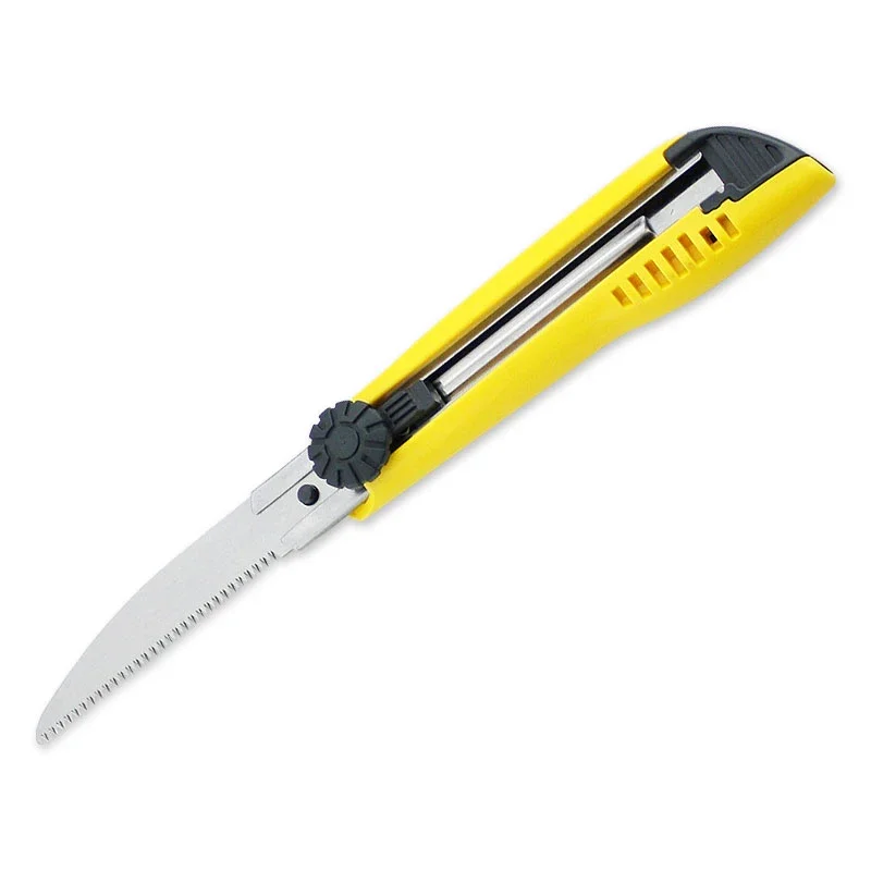 TAJIMA Hand Saw Small Gardening Woodworking Saw and Ullity Knife 2 in 1 Lightweight and Durable Cutting Tool HSSB Series