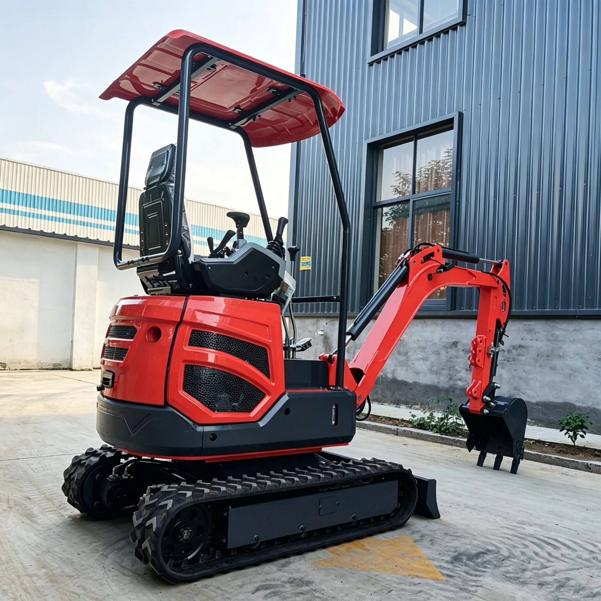 Excavadora de orugas compacta  - Heavy Equipment Working reseña y precio