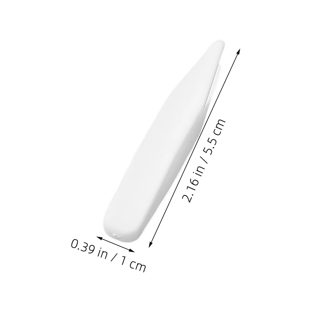 100Pcs Double Eyelid Auxiliary Tool Fine Point Tweezers for Sticker Placement Secure Grip Comfortable Handle Portable Beauty