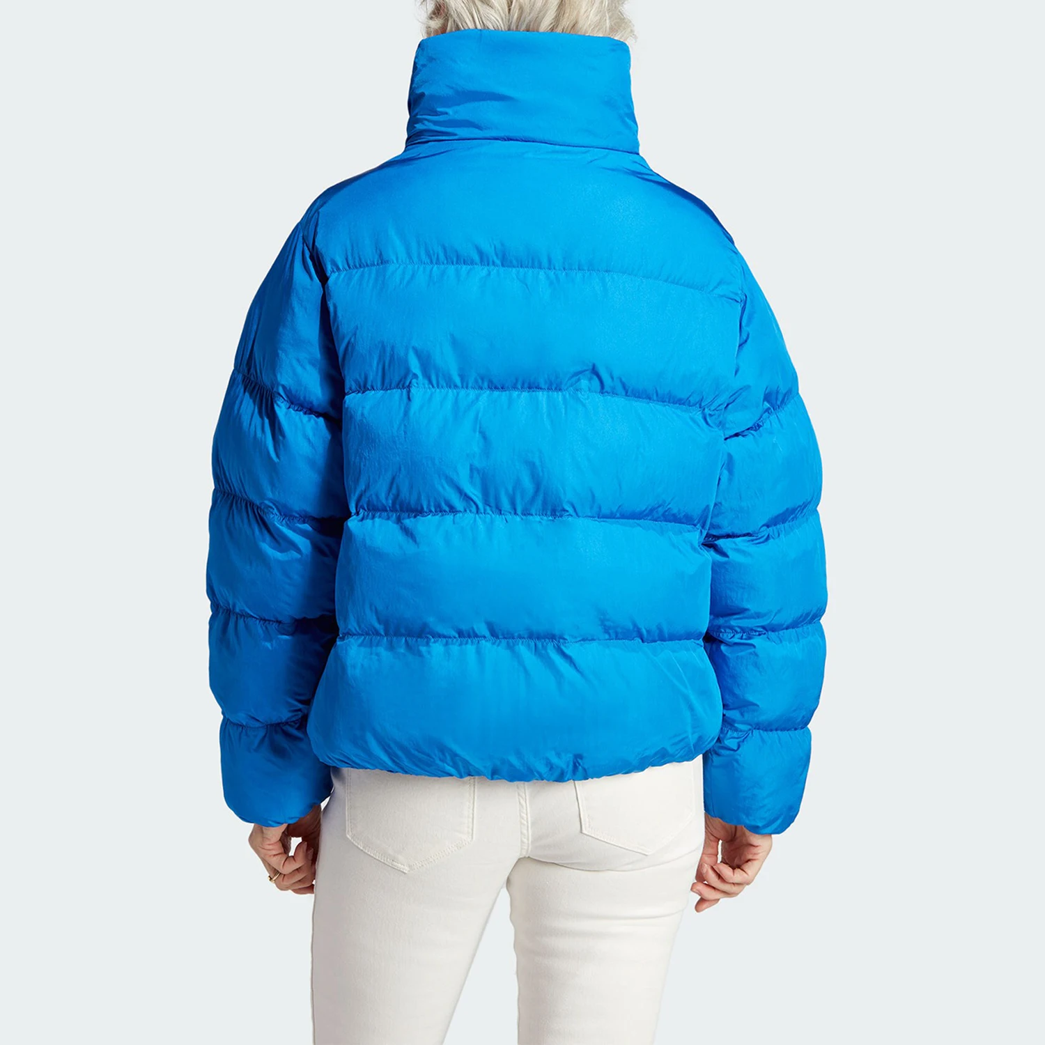 Adidas genuine clover women's loose, warm, windproof sports cotton jacket IJ8234