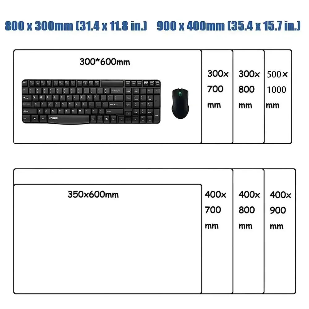 isekai anime T-The Eminence in Shadow Mouse Pad Thick Lock Edge Gaming Desk Mat Large Size PC Mouse Pad Home decor