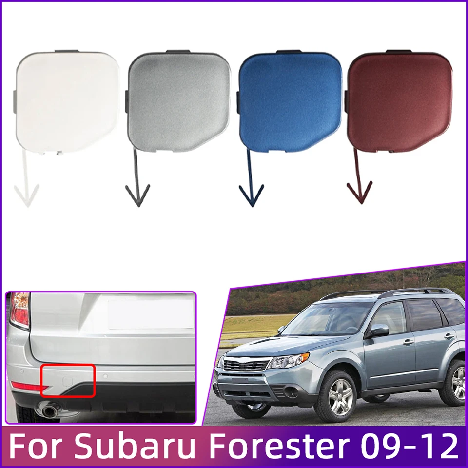 

Car Accessories Rear Bumper Tow Hook Eye Cover Cap For Subaru Forester 2009 2010 2011 2012 57731SC050 Towing Hauling Lid Garnish