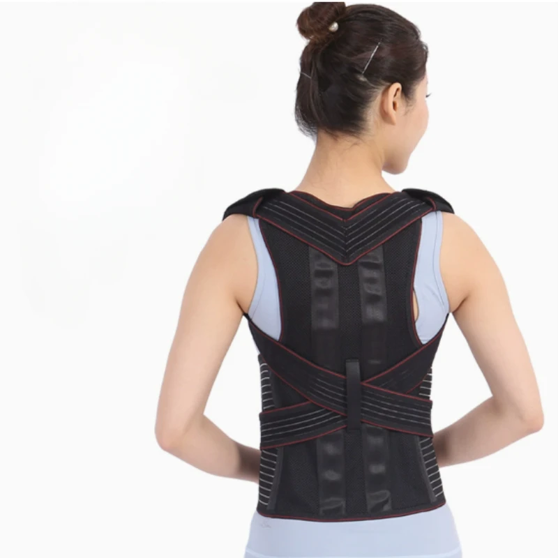Adult back spine strap unisex support strap Back shoulder blade brace