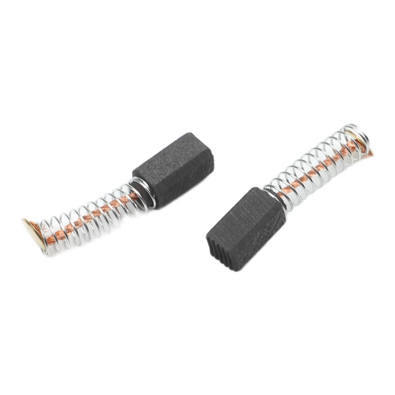 2pcs 6.2x6.2x11.5mm Carbon Brush With Wire And Spring Replacement Part For Electric Motor Power Tool Repair Accessories Kit