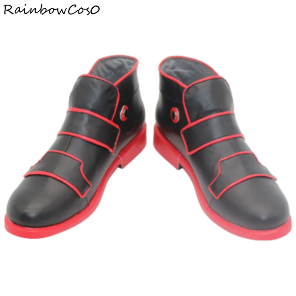 Koichi Cosplay Scarpe Stivali Gioco Anime Halloween Natale RainbowCos0 W4883