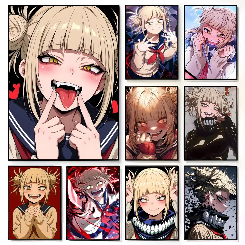 1PC H-Himiko T-Toga B-Boku No Hero Poster American Film Mural Home Childrens Room Wall Decor Print