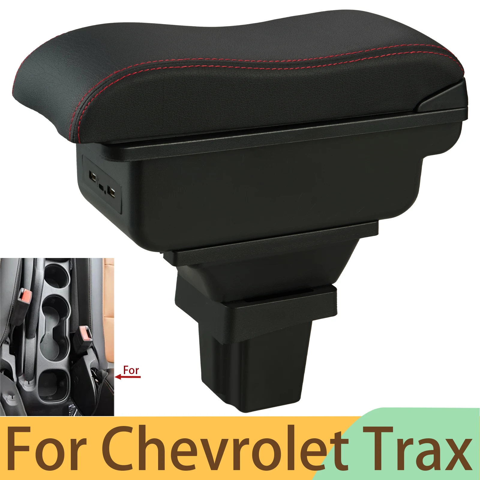 

Car Armrest For Chevrolet Trax Armrest Box For Chevrolet Trax Tracker Arm Car Storage Box Accessories 2015 2016 2017 2018 2019