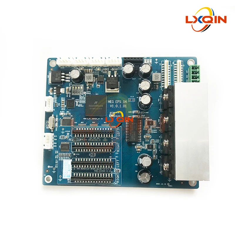 LXQIN Hoson xp600 Board Kit for xp600 Single/double Printhead Electronic Plate Set for Inkjet Printer Network Data Cable Version