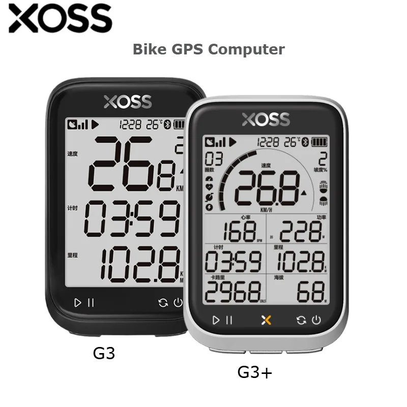 

XOSS G3/G3 + велосипедный GPS-компьютер, дорожный велосипед, одометр, горный велосипед, интеллектуальный спидометр, оборудование для верховой езды