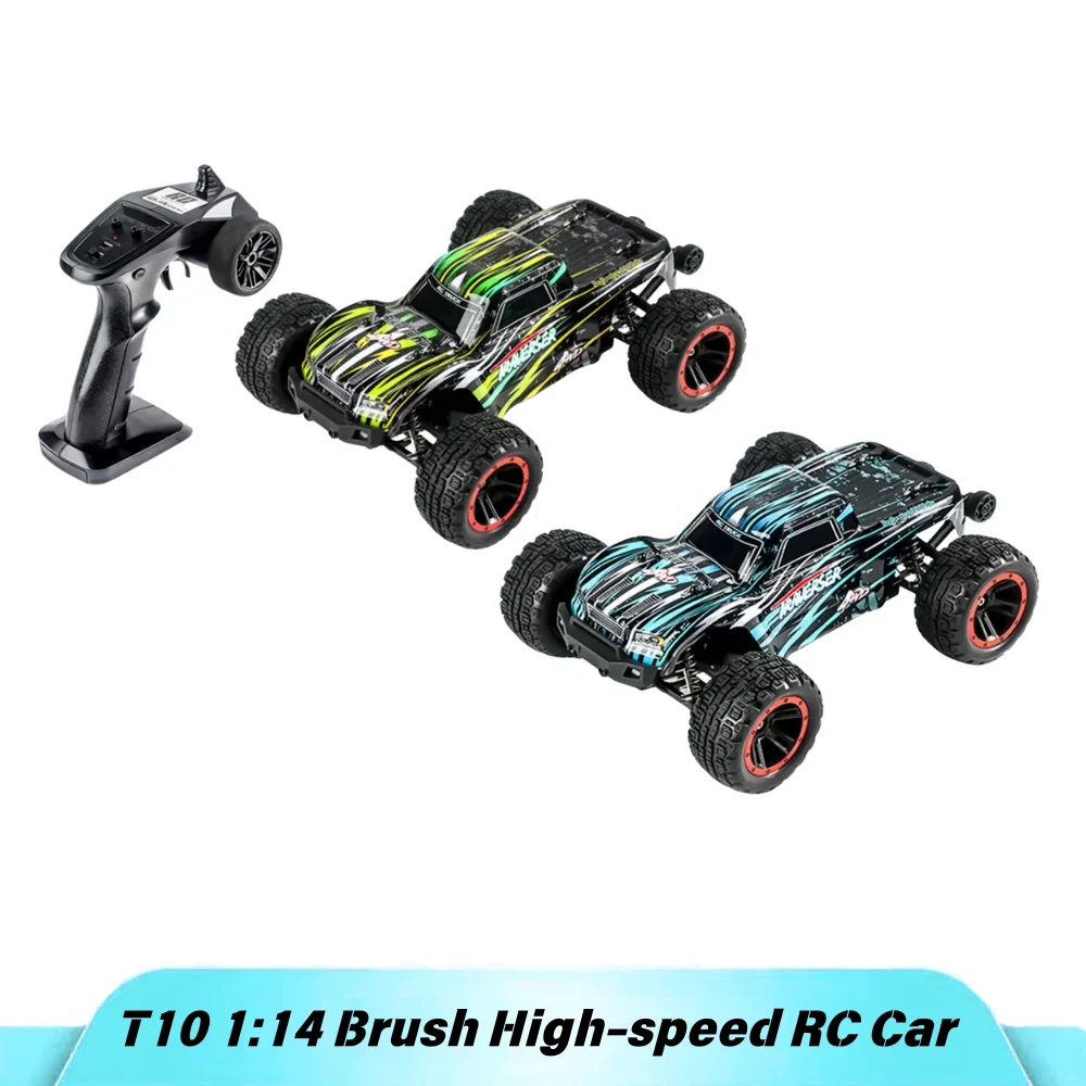 HBX T10 1/14 2.4G 4WD Modelli di veicoli per auto RC ad alta velocità spazzolati completamente proporzionali 35 km/h per bambini di età superiore a 14 anni