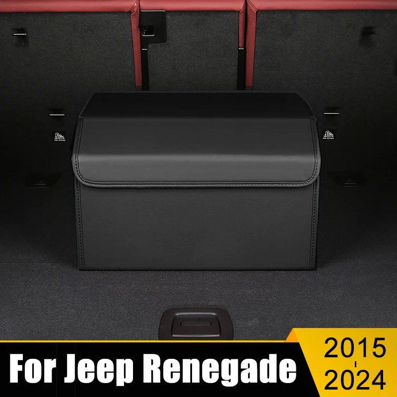 

Car Trunk Storage Box Large Capacity Holder Organizer Pocket For Jeep Renegade 2015 2016 2017 2018 2019 2020 2021 2022 2023 2024