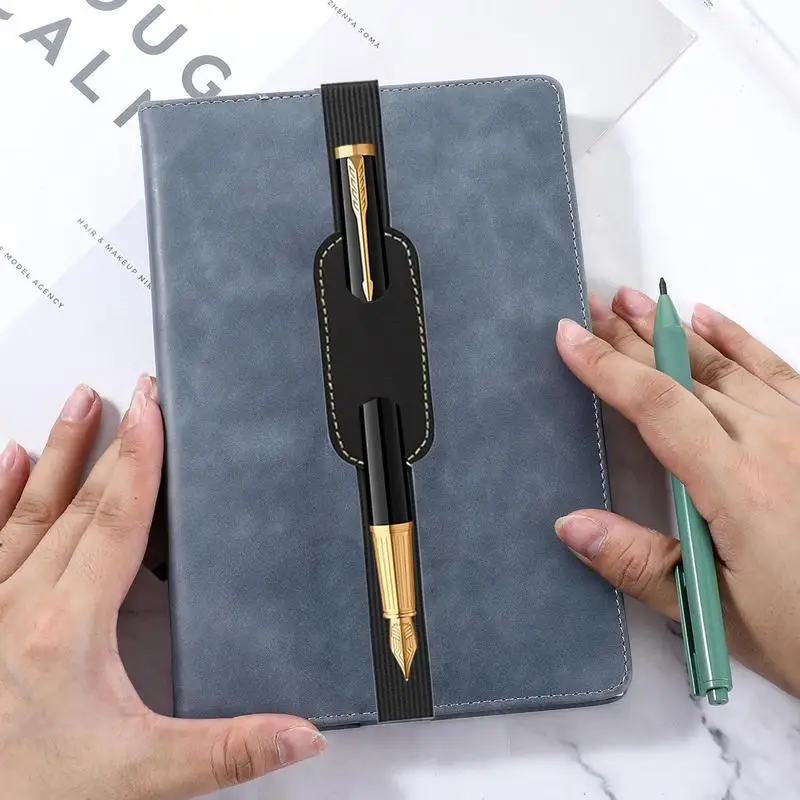 حامل قلم مرن دفتر حامل قلم مرن قابل للتعديل انفصال الحال بالنسبة للسفر مكان العمل المجلدات المدرسية غلاف فني المجلات